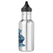 Skisprung Edelstahlflasche (Rechts)