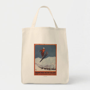 Skisprung - PLM Olympic Promo Poster Tragetasche