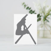 Skisprung Postkarte (Stehend Vorderseite)