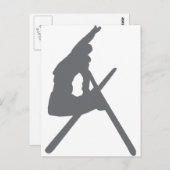 Skisprung Postkarte (Vorne/Hinten)