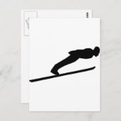 Skisprung Postkarte (Vorne/Hinten)