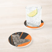 Skistiefel-Untersetzer 4 Sandstein Untersetzer (Seite)