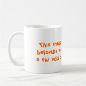 Skisüchtiger Tasse (Links)
