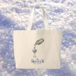 Skitour Aquarell blau Jumbo Stoffbeutel<br><div class="desc">Mit diesem atemberaubenden Skiausflug können Sie sich auf die nächste Winterpause vorbereiten. Freuen Sie sich auf eine große Totentasche, die in einem schönen Aquarelldesign in Blau gestaltet ist. Diese geräumige und langlebige Tasche, die sich perfekt eignet, um alles zu den Pisten zu bringen oder für einen gemütlichen Wochenendaufenthalt, verbindet Praxisnähe...</div>