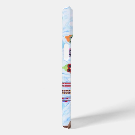 Skitouren - Malerei Case-Mate iPhone Hülle (Rückseite / Rechts)