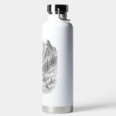 Skitouren-Wasserflasche Trinkflasche (links)