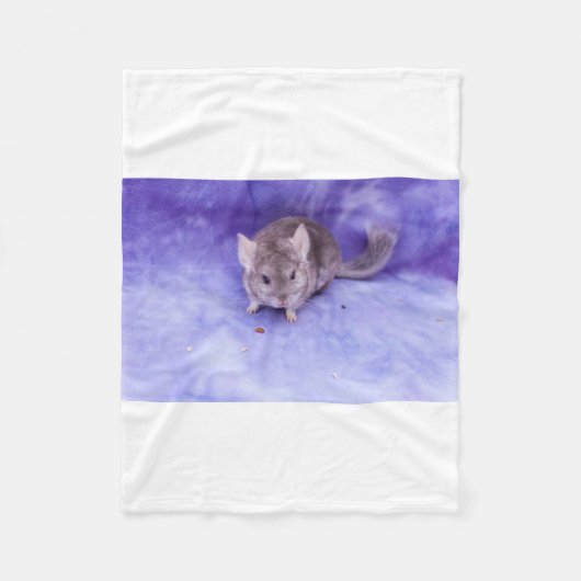 Skittles! Chinchilla-Decke Fleecedecke (Vorderseite)