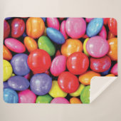 Skittles Pattern Sherpadecke (Vorderseite (Horizontal))