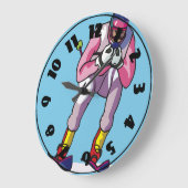 Skiuhr Große Wanduhr (Winkel)