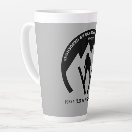 Skiunfall wird bald gut milchtasse (Linke Ecke)