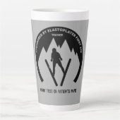 Skiunfall wird bald gut milchtasse (Vorderseite)