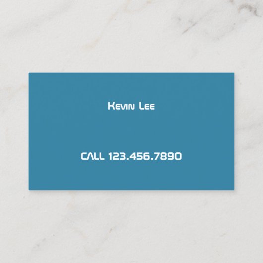 Skiunterricht Visitenkarte (Rückseite)