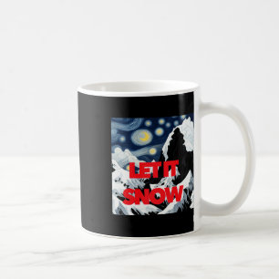 Skivergnügen im Winter Wunderland Kunst, Dichtung Kaffeetasse