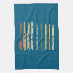 Skiverleih Geschirrtuch