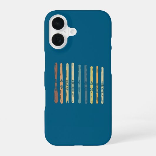 Skiverleih iPhone 16 Hülle (Rückseite)
