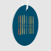 Skiverleih Ornament (Vorderseite)