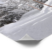Skizentrum Chalet Poster (Ecke)