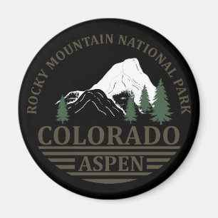 Skizentrum Colorado Aspen Magnet
