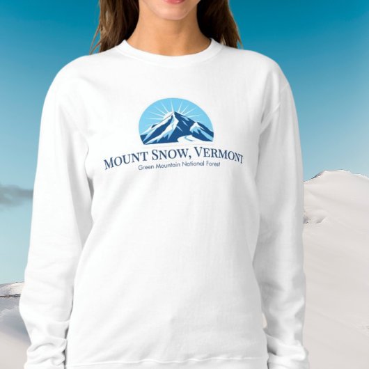 Skizentrum Mount Snow Vermont Pullover
