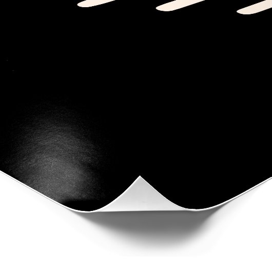 Skiziffern Ich möchte lieber Ski fahren Poster (Ecke)