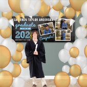 Skizze 2025 Chalkboard 3 Foto Collage Grad Party Banner