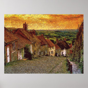 Skizze 24b cmyk poster