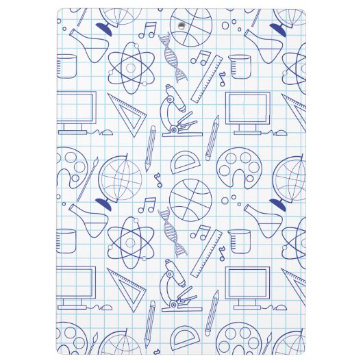 Skizze Bildung Elements Science Klemmbrett (Rückseite)