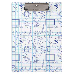 Skizze Bildung Elements Science Klemmbrett