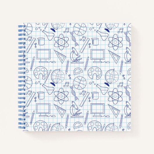 Skizze Bildung Elements Science Notizblock (Vorderseite)