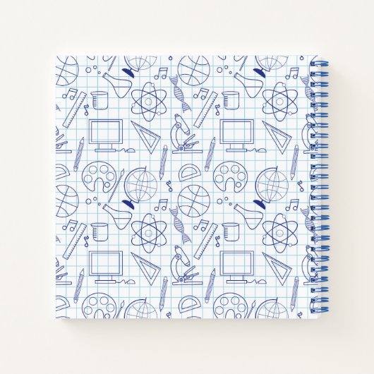 Skizze Bildung Elements Science Notizblock (Rückseite)