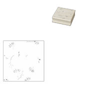 Skizze, Briefmarke der Granitholzkunst Gummistempel (Stempel)