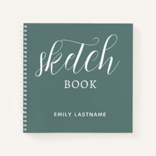 Skizze-Buch mit Ihrem Namen Notebook Notizblock
