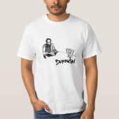Skizze Charless Bukowski T-Shirt (Vorderseite)