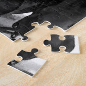 Skizze: Cowboy u. Pferd Puzzle (Seite)