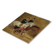 Skizze der Königin Victoria, der Prinz Gemahl u. Fliese (Seite)