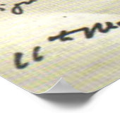 Skizze der Lovecraft 1934 Poster (Ecke)