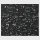 Skizze der Mathematik-Musterwissenschaft-Schule ze Geschenkpapier (Flach)