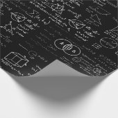Skizze der Mathematik-Musterwissenschaft-Schule ze Geschenkpapier (Ecke)