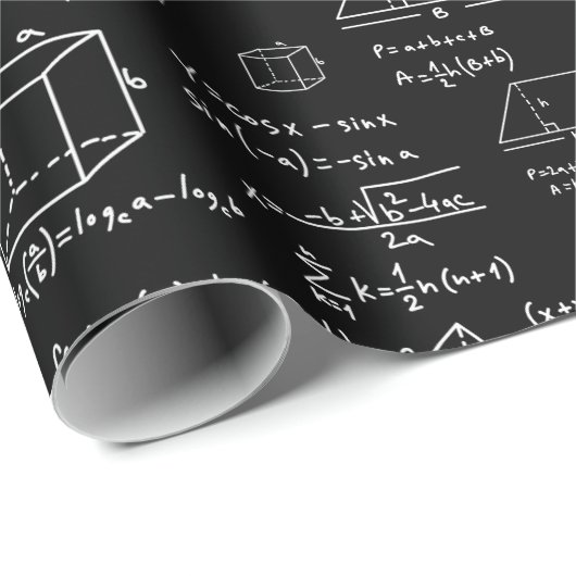 Skizze der Mathematik-Musterwissenschaft-Schule ze Geschenkpapier (Rolleneckpunkt)