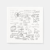 Skizze der Mathematik-Musterwissenschaft-Schule ze Serviette (Vorderseite)