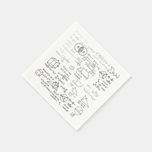 Skizze der Mathematik-Musterwissenschaft-Schule ze Serviette (Ecke)