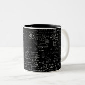 Skizze der Mathematik-Musterwissenschaft-Schule ze Zweifarbige Tasse (VorderseiteRechts)