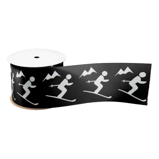 Skizze Design Ribbon Satinband (Spule)