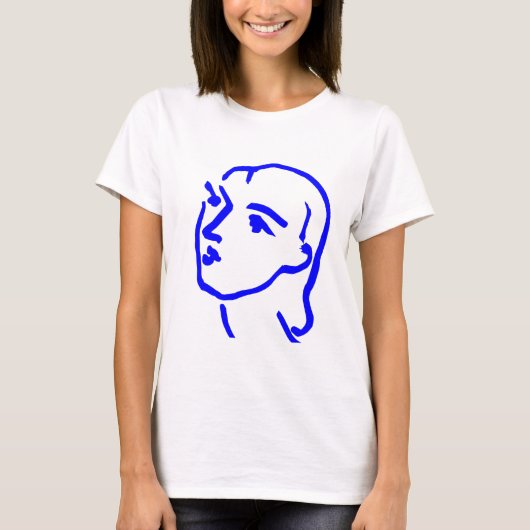 Skizze durch Matisse T-Shirt (Vorderseite)