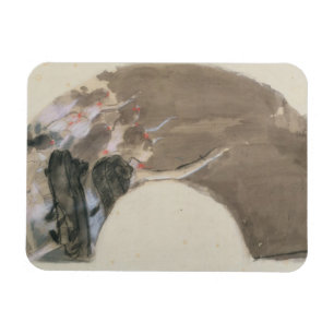 Skizze Edgar Degass   für einen Fan, c.1879 Magnet