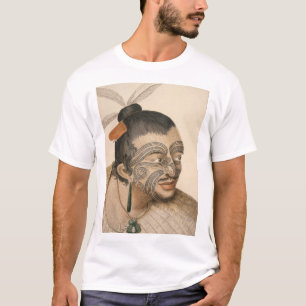 Skizze eines Maori- Mannes, C. 1769 T-Shirt