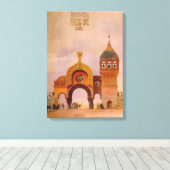 Skizze eines Tors in Kiew Leinwanddruck (Insitu (Holzboden))