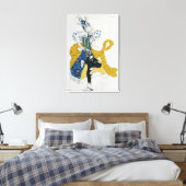 Skizze für das Ballett "La Peri" Leinwanddruck (Insitu (Schlafzimmer))