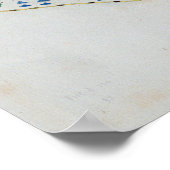 Skizze für das Ballett "La Peri" Poster (Ecke)