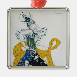 Skizze für das Ballett "LaPeri", durch Paul Dukas Ornament Aus Metall